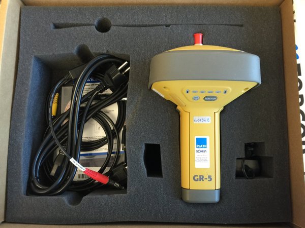 GR-5, GNSS-Empfänger mit Dig.UHF (Satel) und GSM/GPRS Modem, #774-10098